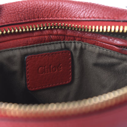 Chloe Calfskin Medium Marcie Satchel Red 8 of 11