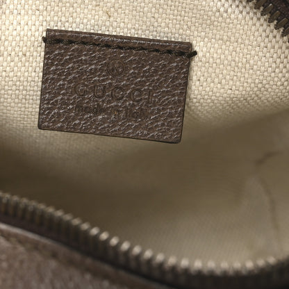 Gucci GG Supreme Monogram Web Mini Ophidia Messenger Brown 7 of 10