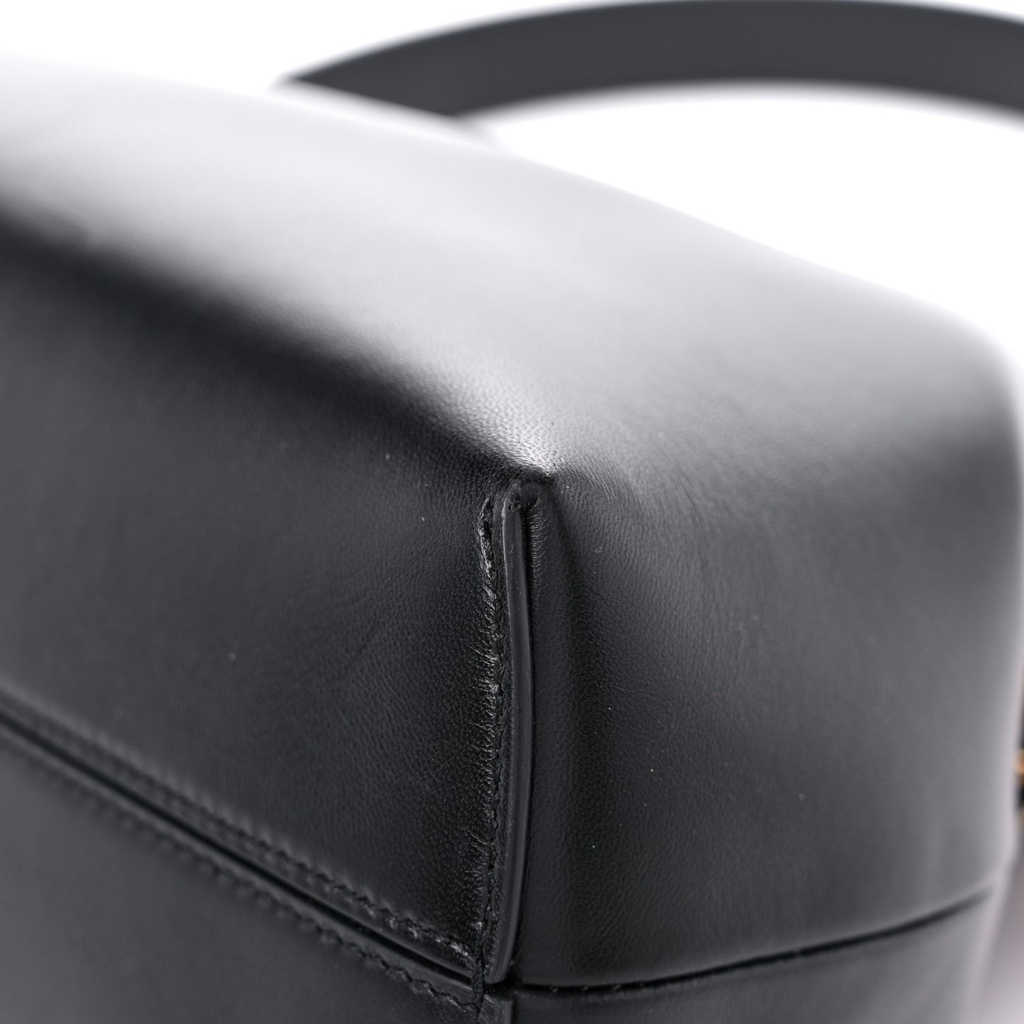 Shiny Nappa Medium Fendi First Black