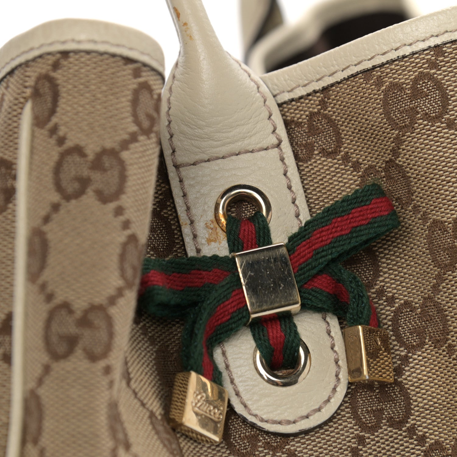 Gucci Monogram Medium Princy Tote Off White 13 of 15