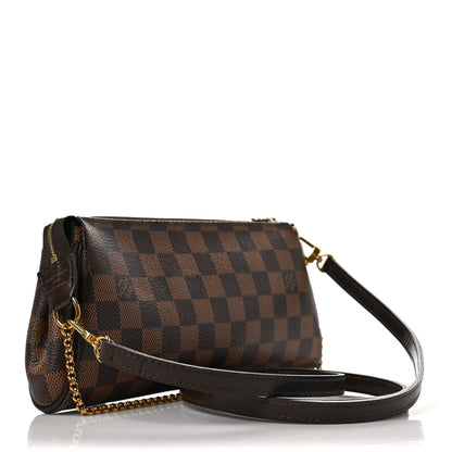 Louis Vuitton Damier Ebene Eva Clutch 3 of 11