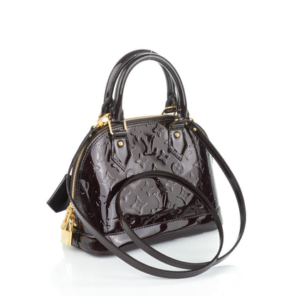 Louis Vuitton Vernis Alma BB Amarante 3 of 7