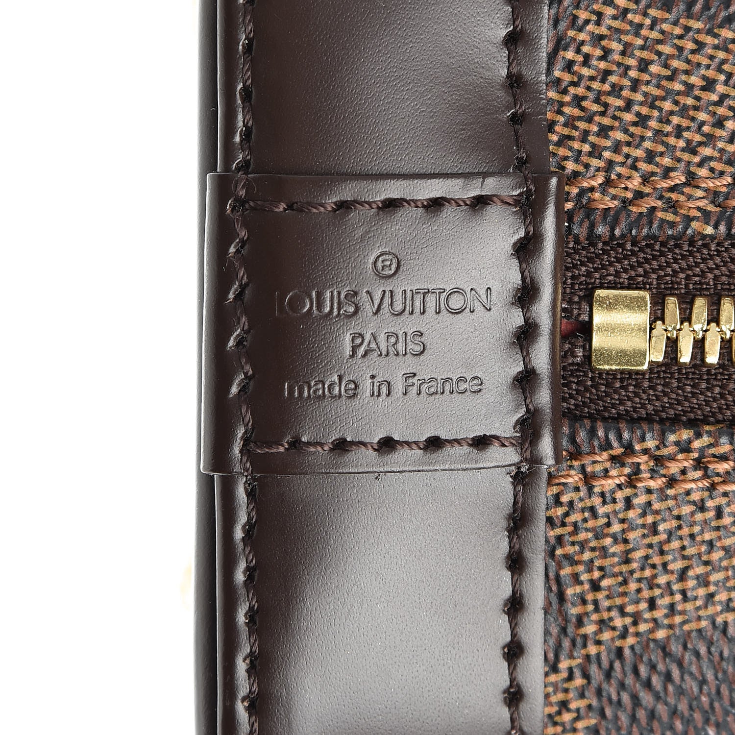 Louis Vuitton Damier Ebene Alma BB 7 of 12