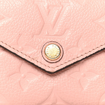 Louis Vuitton Empreinte Zoe Wallet Rose Poudre 8 of 9