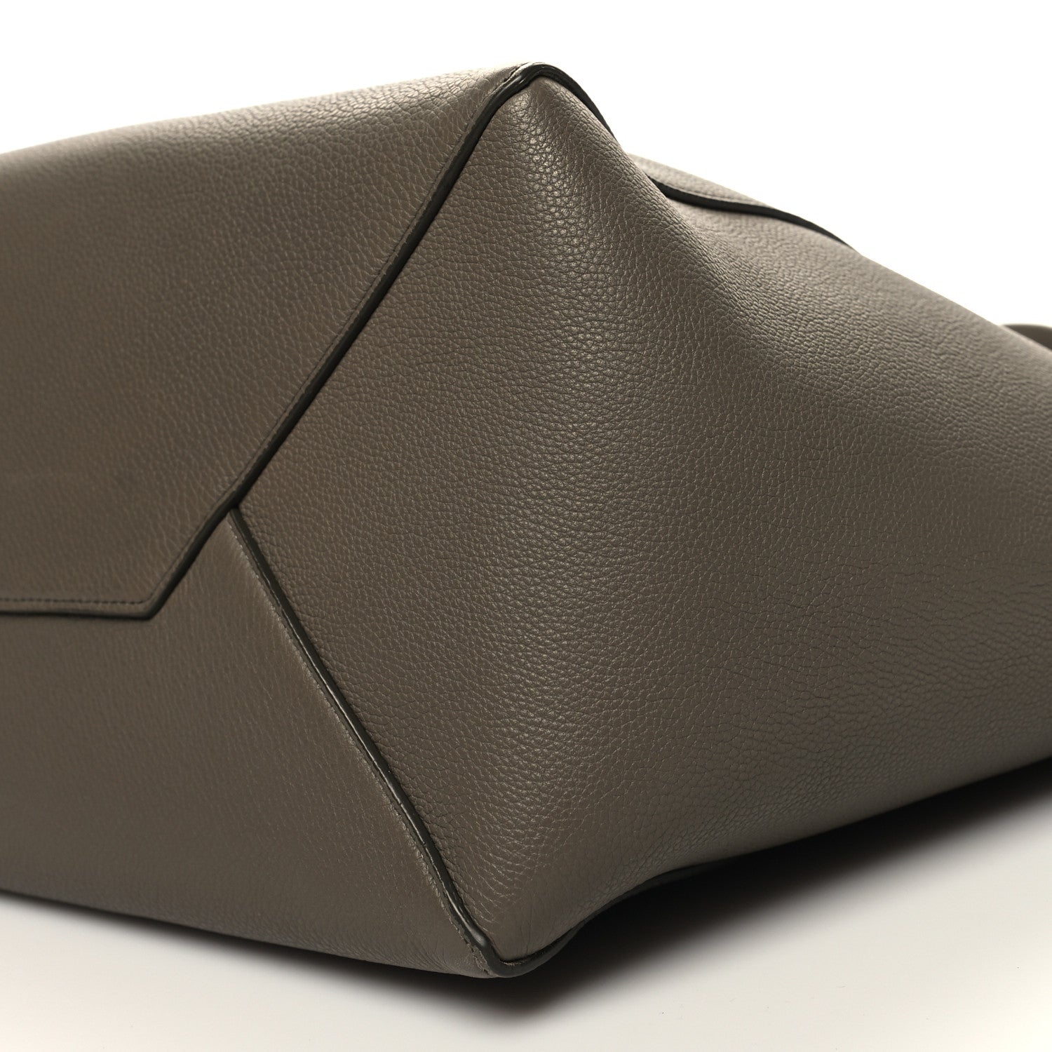 Celine Soft Grained Calfskin Small Belt Cabas Phantom Taupe 9 of 9