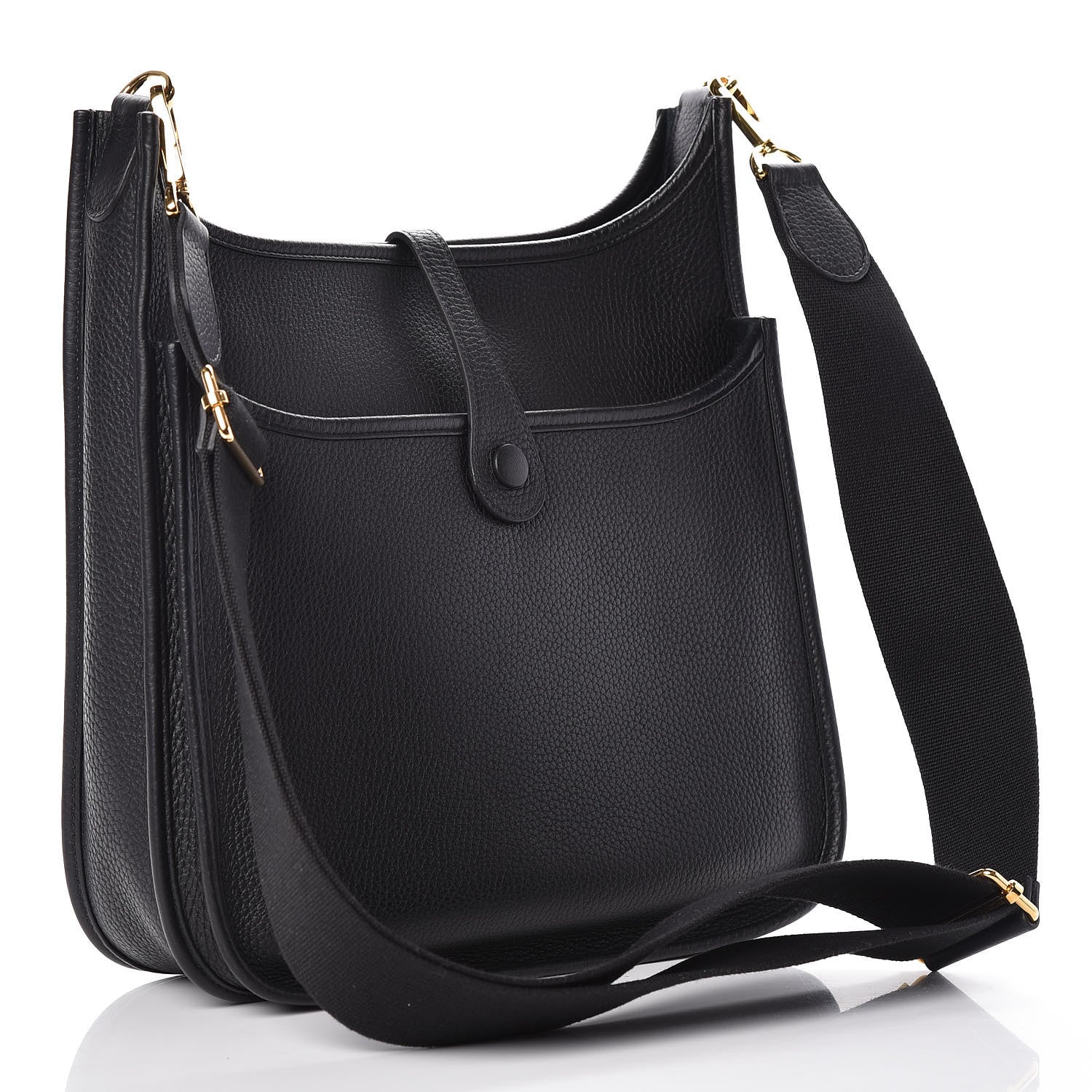 Hermes Taurillon Clemence Evelyne III PM Black 3 of 10