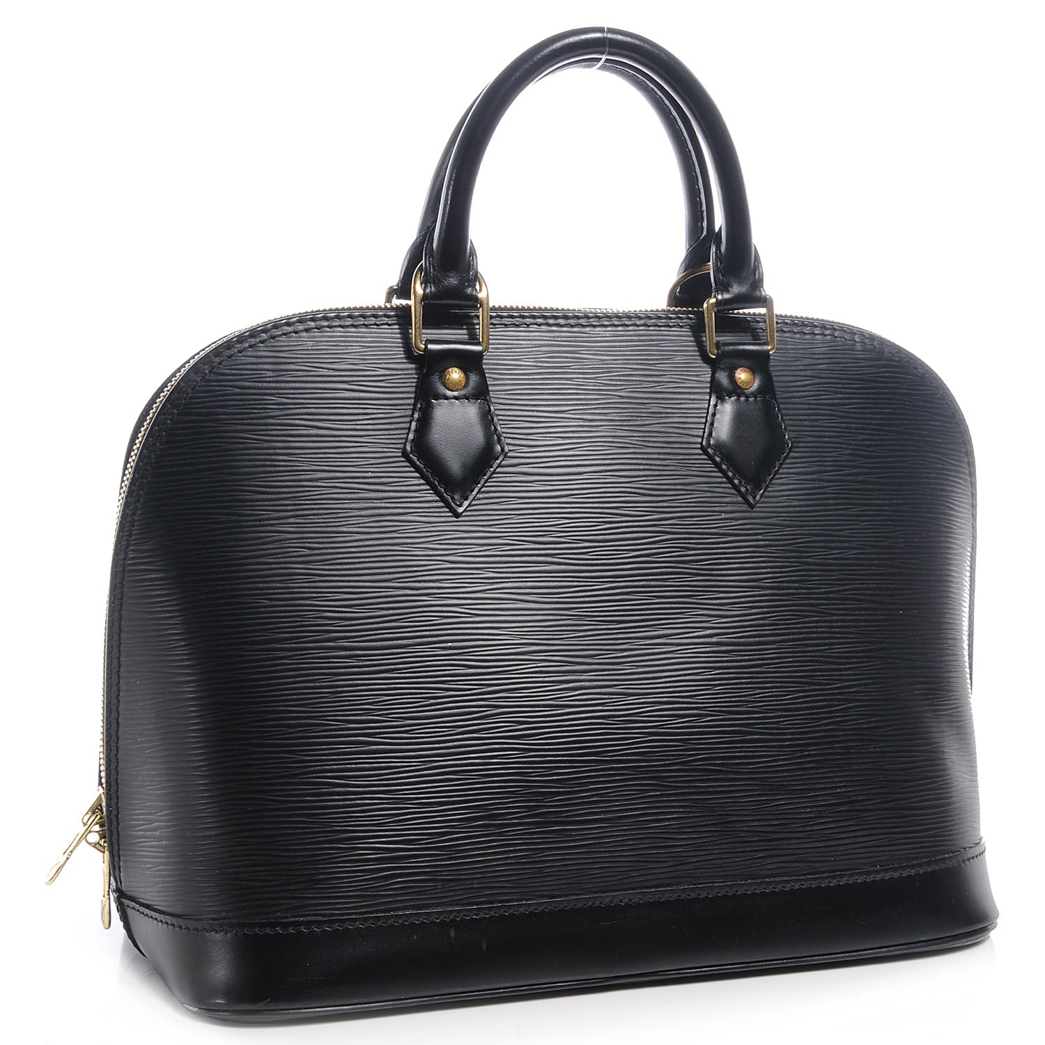 Louis Vuitton Epi Alma PM Black 3 of 9