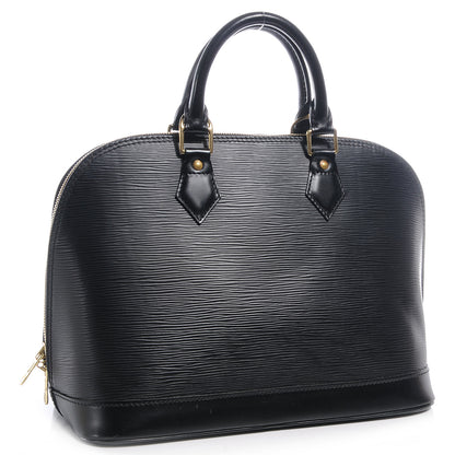 Louis Vuitton Epi Alma PM Black 3 of 9