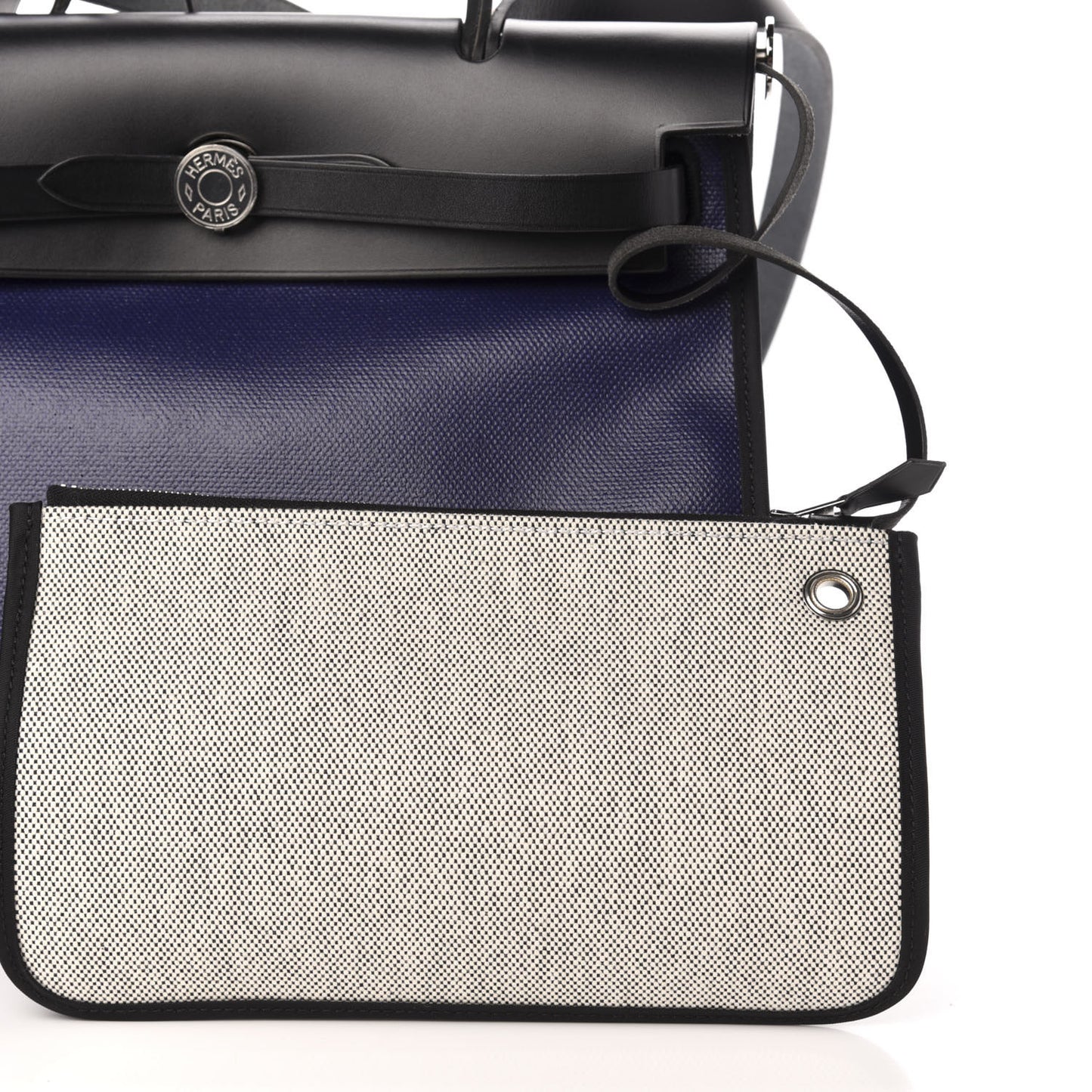 Toile H Berline Vache Hunter Herbag Zip PM 31 Bleu Encre Black