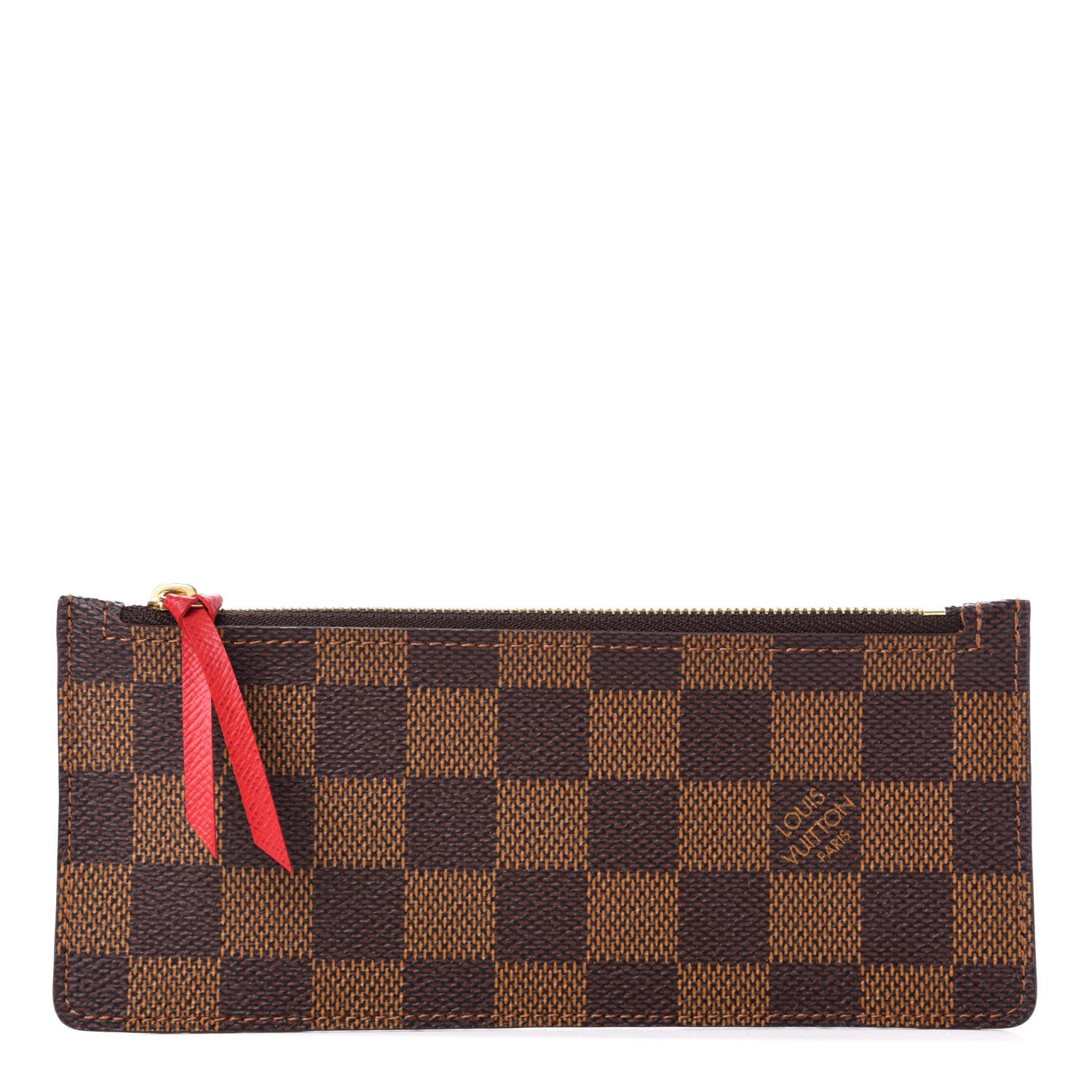 Louis Vuitton Damier Ebene Josephine Wallet Zippered Insert 1 of 9