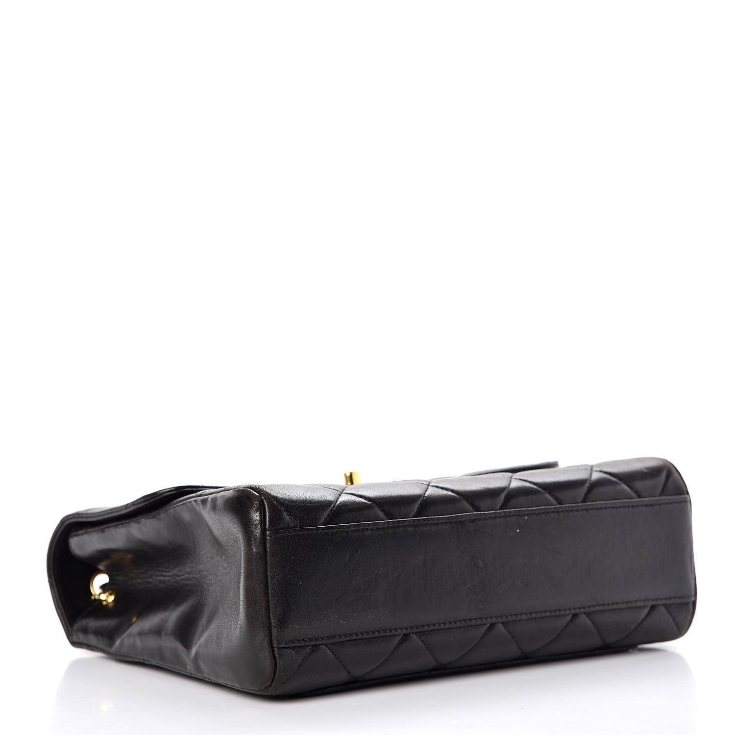 Chanel Lambskin Quilted Shoulder Bag Black 4 of 15