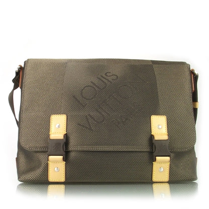 Louis Vuitton Damier Geant Loup Messenger Bag Earth 1 of 9