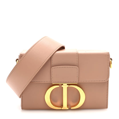 Christian Dior Smooth Calfskin 30 Montaigne Box Bag Pale Pink 1 of 9