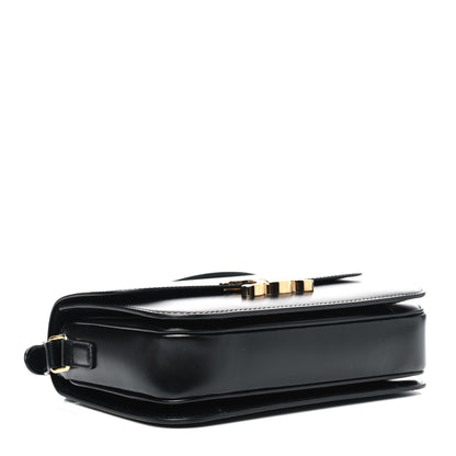 Celine Shiny Calfskin Medium Triomphe Black 3 of 7