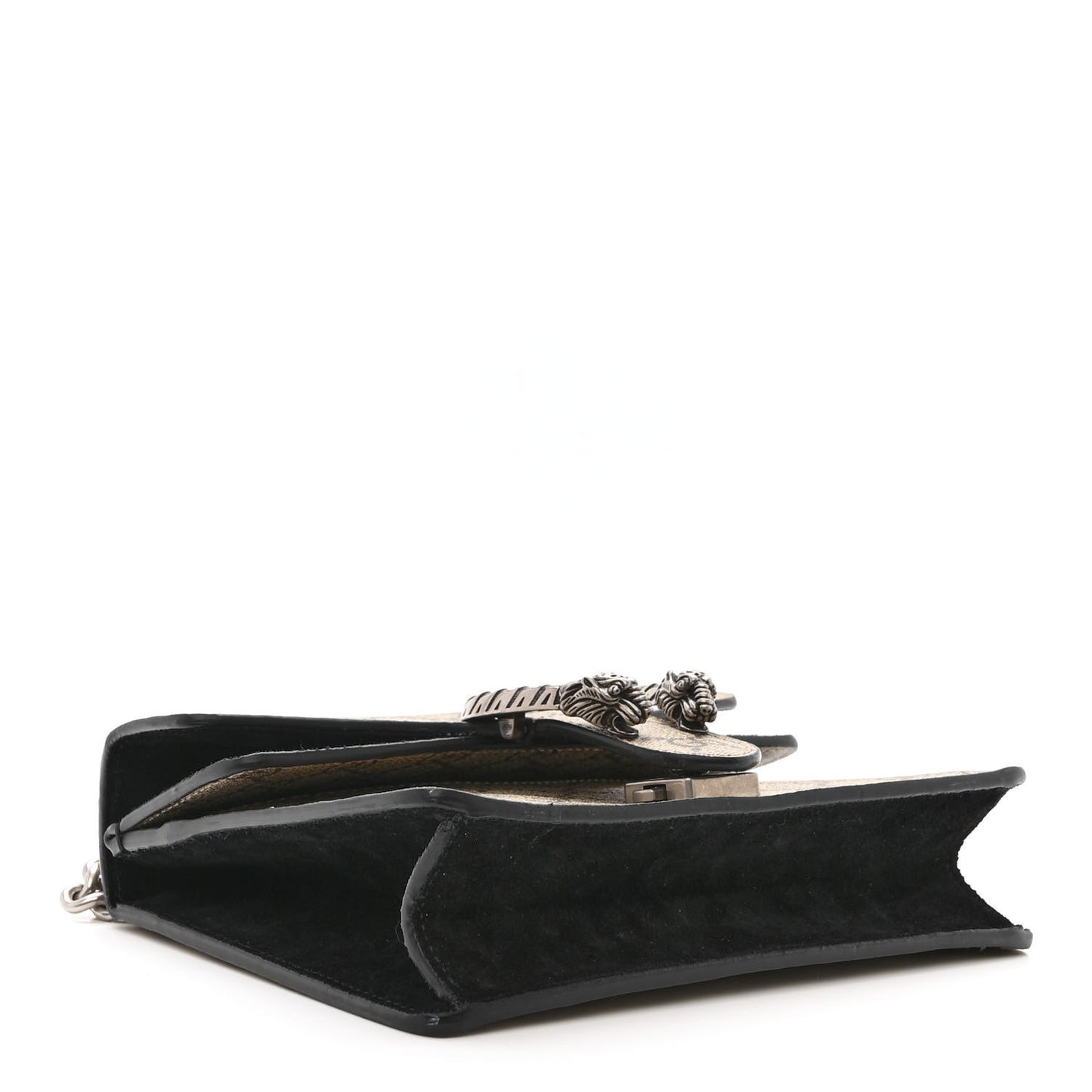 GG Supreme Monogram Mini Dionysus Shoulder Bag Black