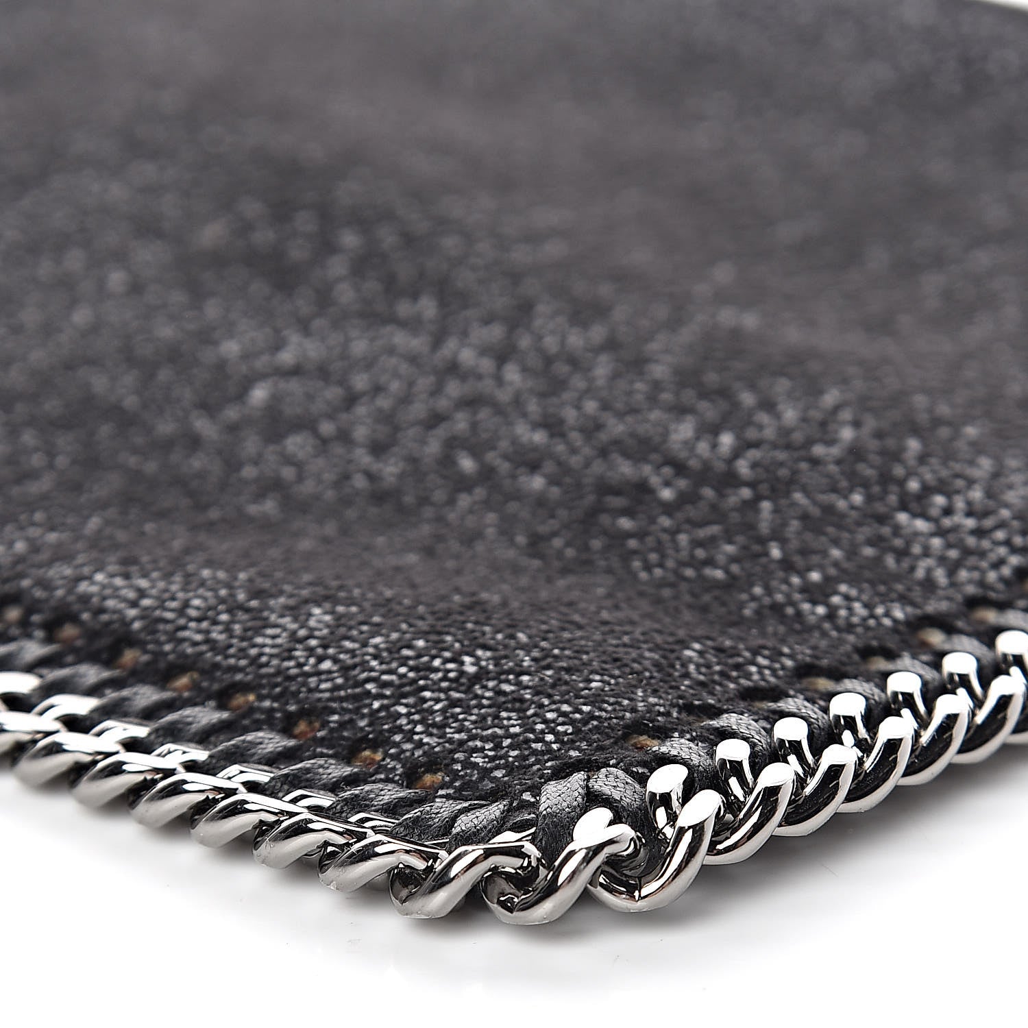 Stella McCartney Shaggy Deer Falabella Clutch Black 10 of 10