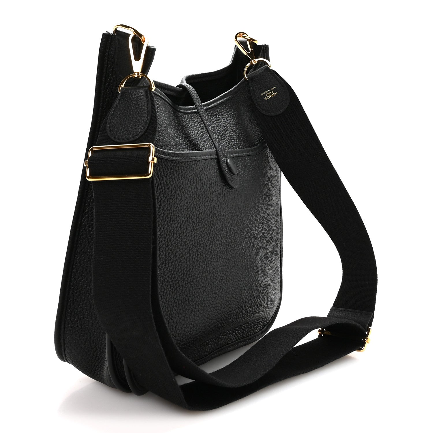 Hermes Taurillon Clemence EVELYNE III PM Black 3 of 10