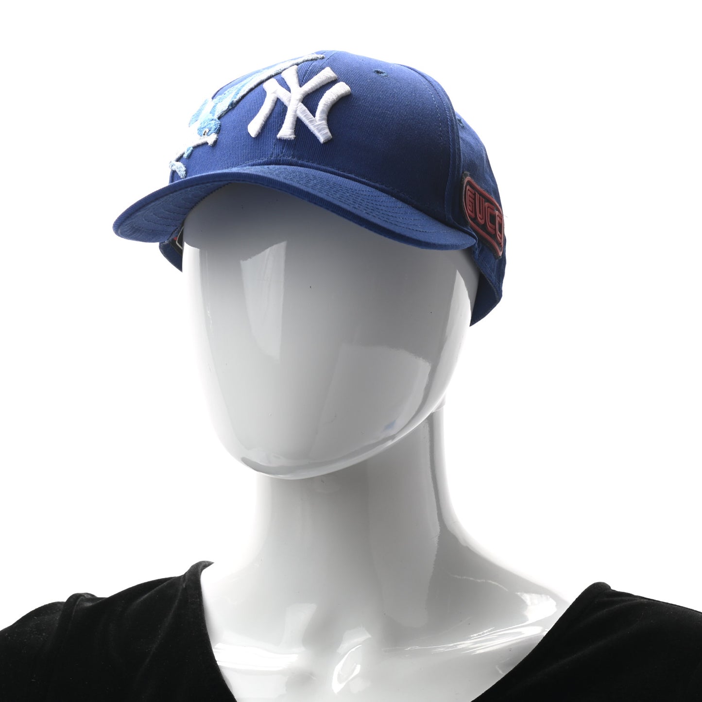 X SEGA Cotton NY Yankees Baseball Hat 55-59 Blue