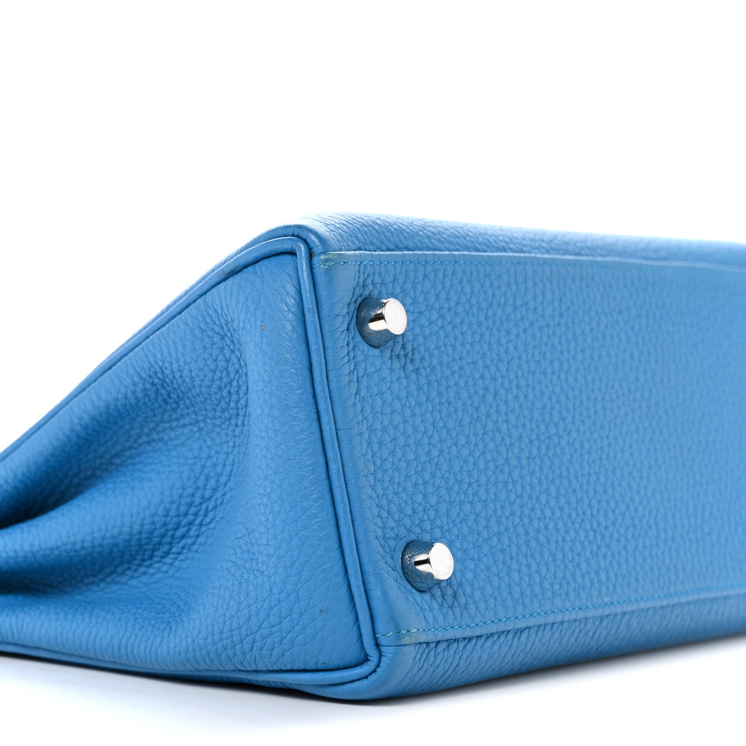 Hermes Togo Kelly Retourne 25 Bleu Frida 9 of 14