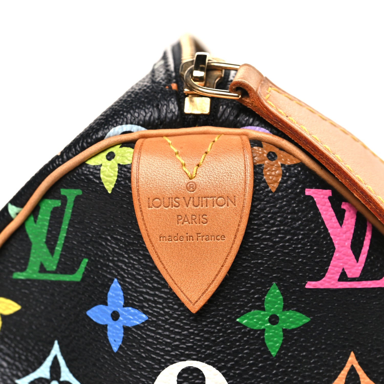 Louis Vuitton Monogram Multicolor Speedy 30 Black 6 of 9