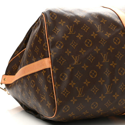 Louis Vuitton Monogram Keepall Bandouliere 60 15 of 35
