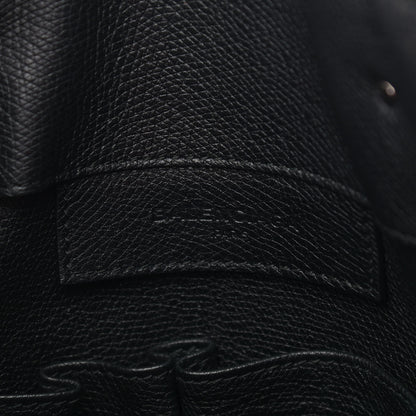 Balenciaga Calfskin Papier A4 Zip Around Plate Tote Black 6 of 10