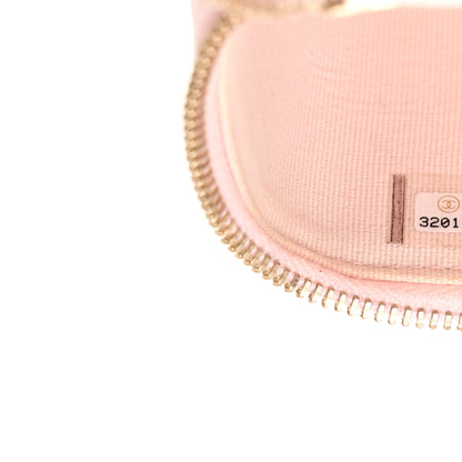 Chanel Lambskin Quilted Enamel Coco Mini Vanity Case With Chain Pink 7 of 12