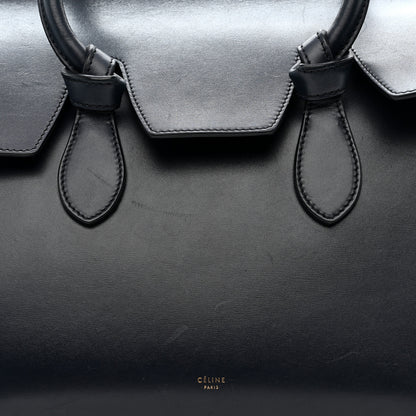 Celine Palmelato Calfskin Mini Tie Knot Tote Navy Blue 13 of 24