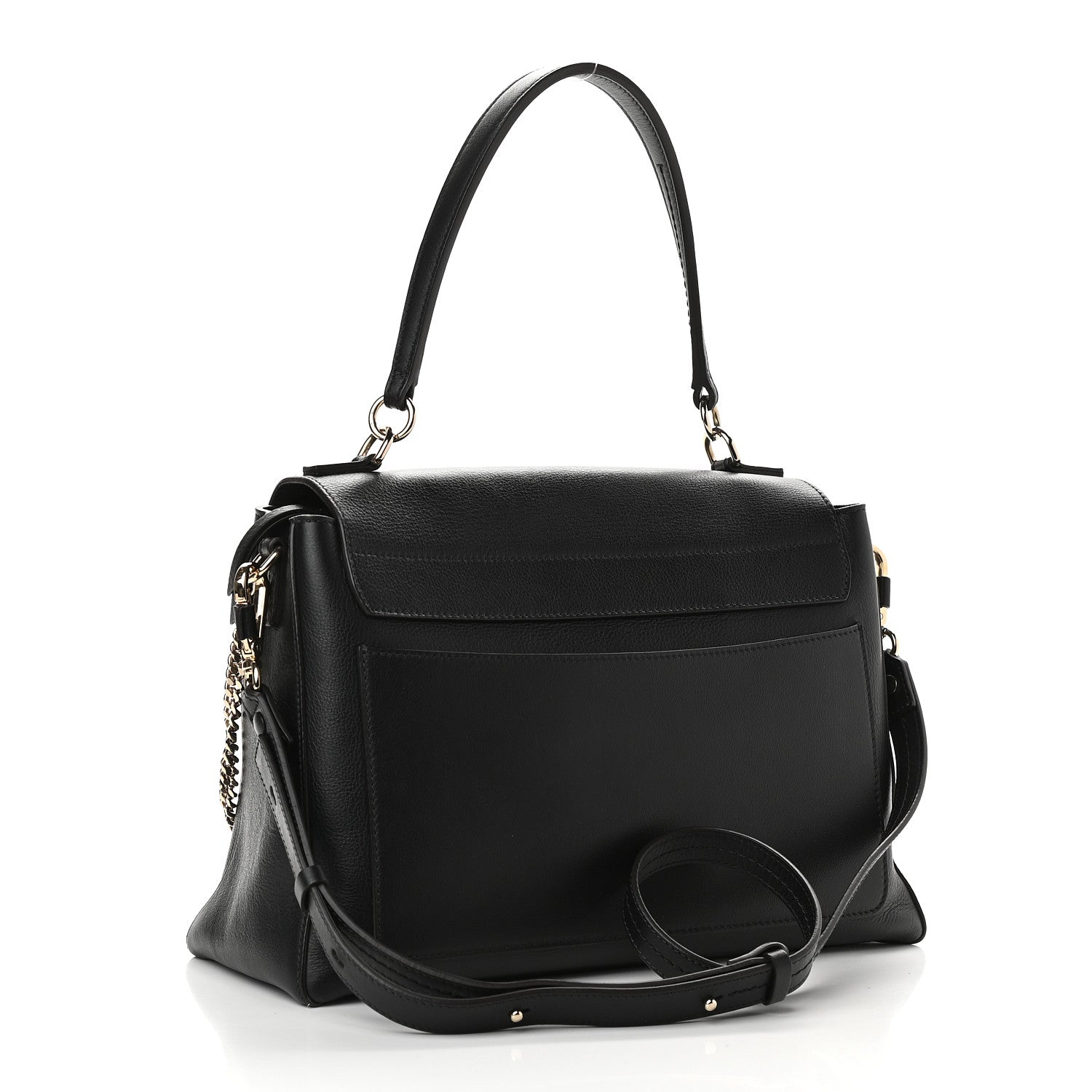 Chloe Calfskin Medium Faye Day Shoulder Bag Black 3 of 10