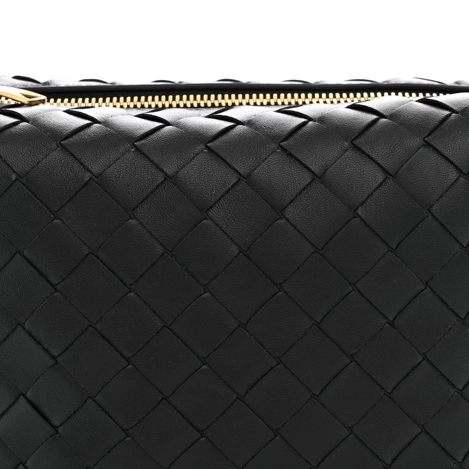 Bottega Veneta Calfskin Nappa Intrecciato Mini Wallace Black 8 of 13