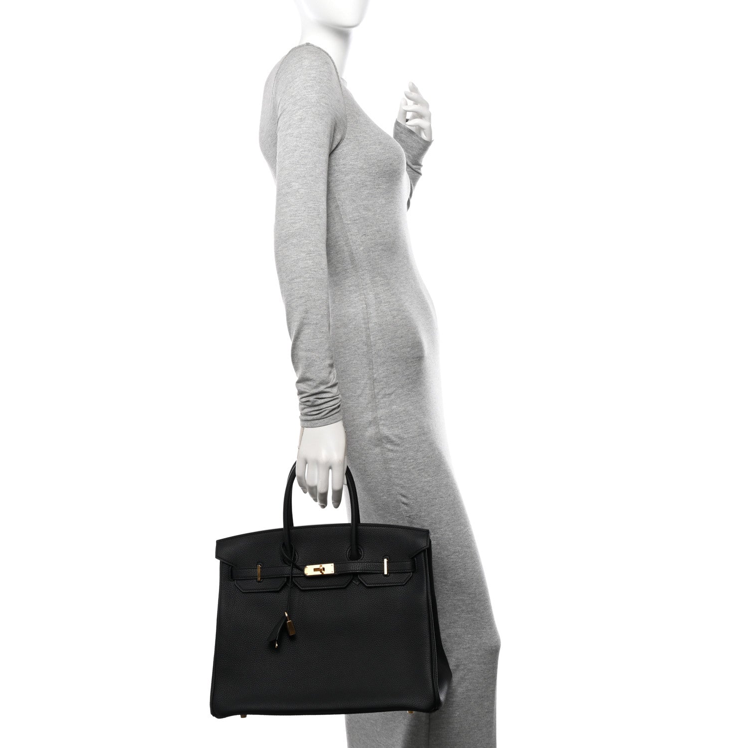Hermes Togo Birkin 35 Black 2 of 10