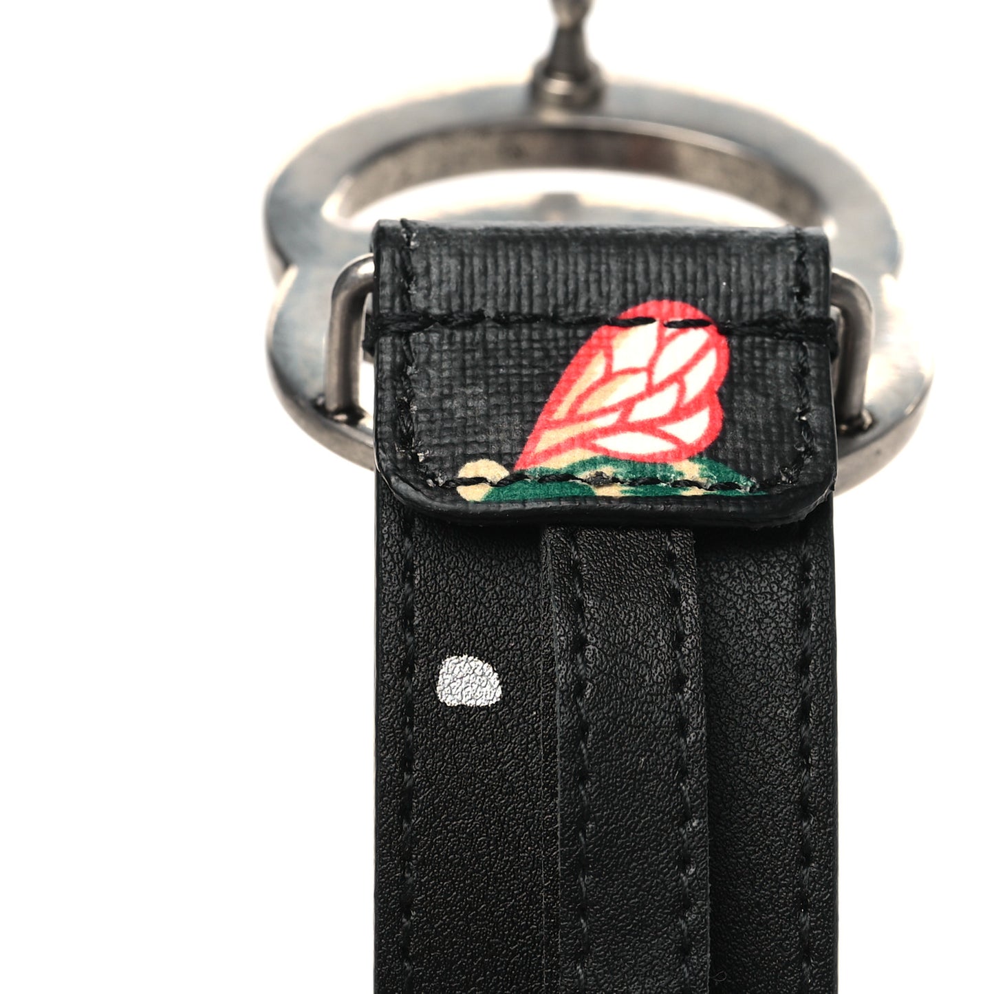 GG Supreme Monogram Bee Multicolor Appia Calfskin 30mm Belt 85 34 Black