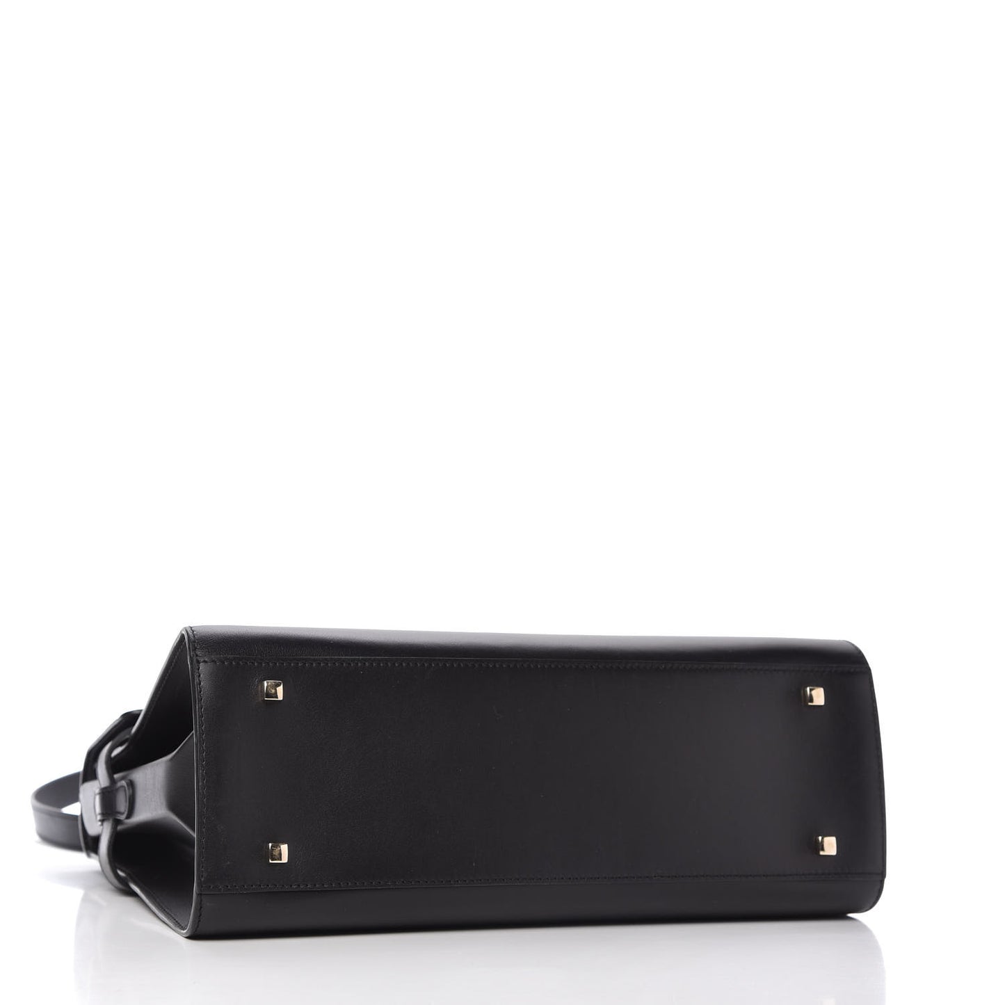 Smooth Calfskin GM Tempete Satchel Black