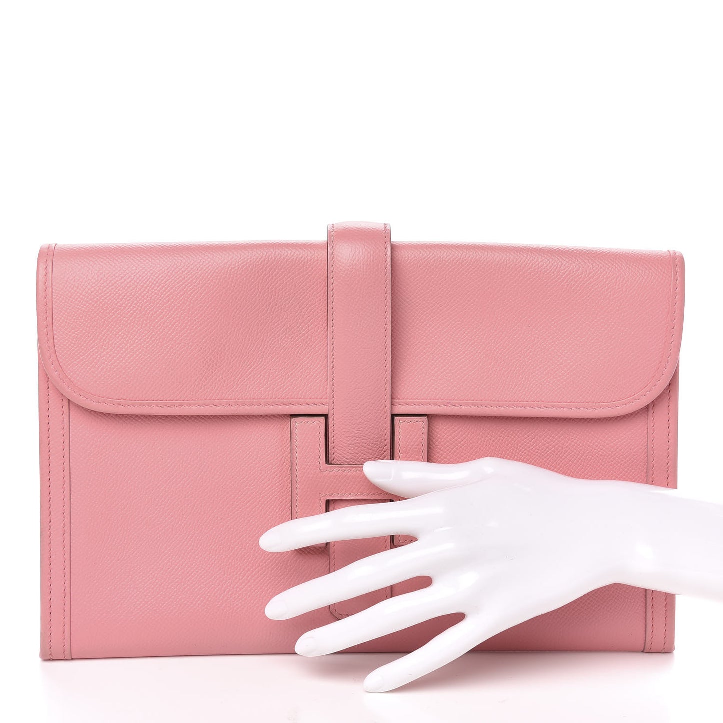 Epsom Jige PM Clutch Rose Confetti