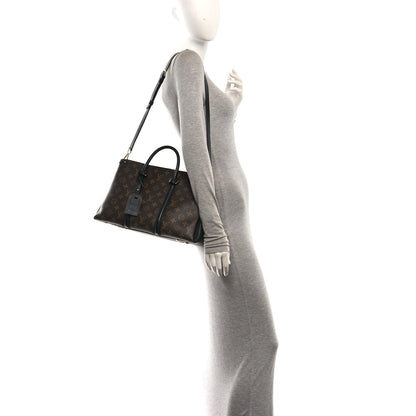 Louis Vuitton Monogram Soufflot MM Black 2 of 9