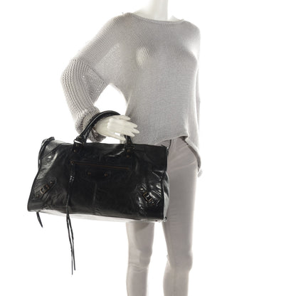 Balenciaga Agneau Classic Hardware Work Black 2 of 8