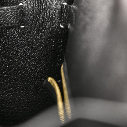 Hermes Epsom Kelly Sellier 25 Black 7 of 11