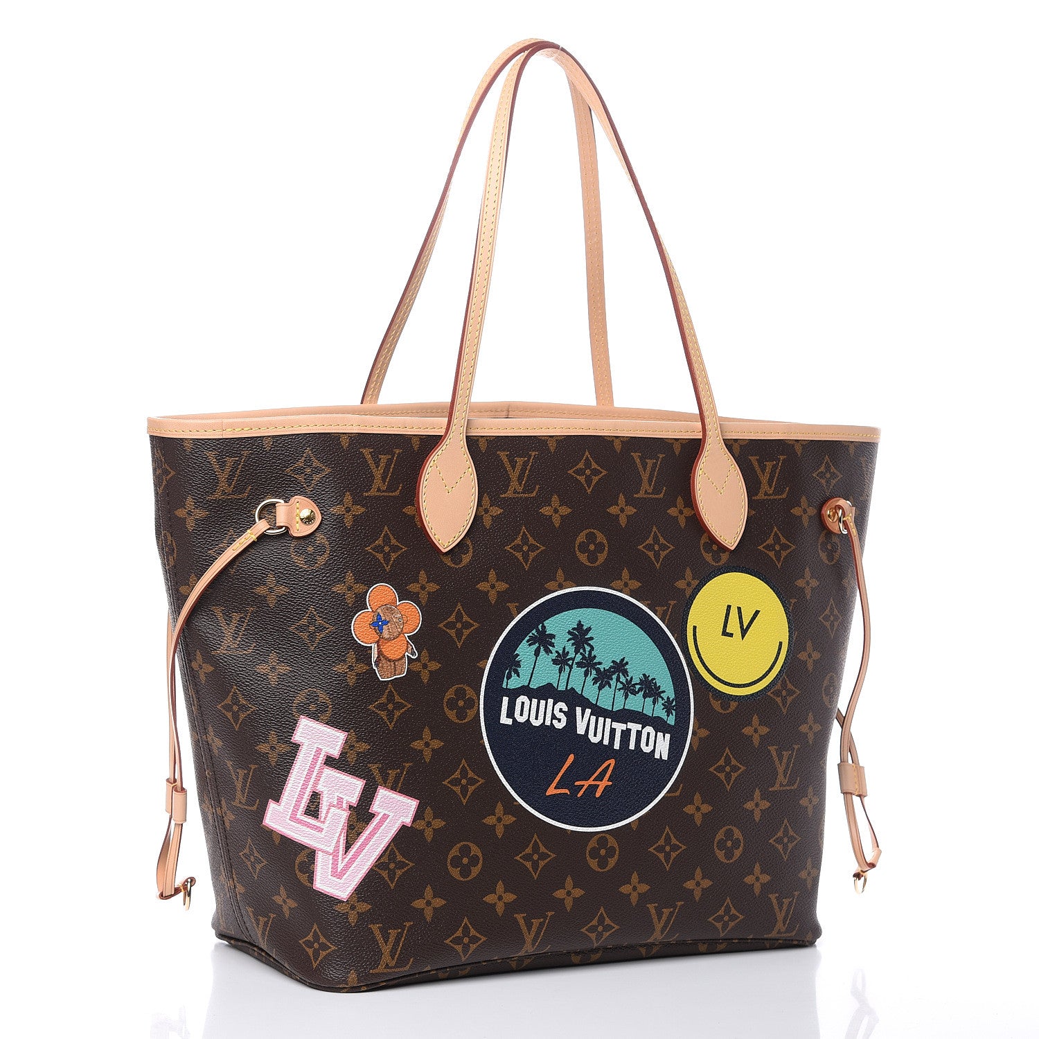 Louis Vuitton Monogram My World Tour Neverfull MM 4 of 11