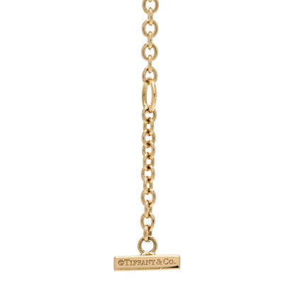 Tiffany 18K Yellow Gold Mini T Smile Bracelet 3 of 5