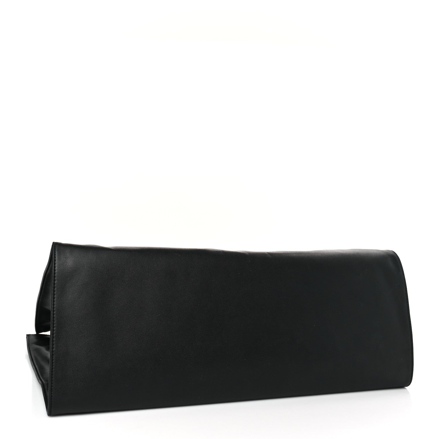 Telfar Vegan Leather Large Shopping Bag Black 4 of 8