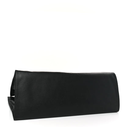 Telfar Vegan Leather Large Shopping Bag Black 4 of 8