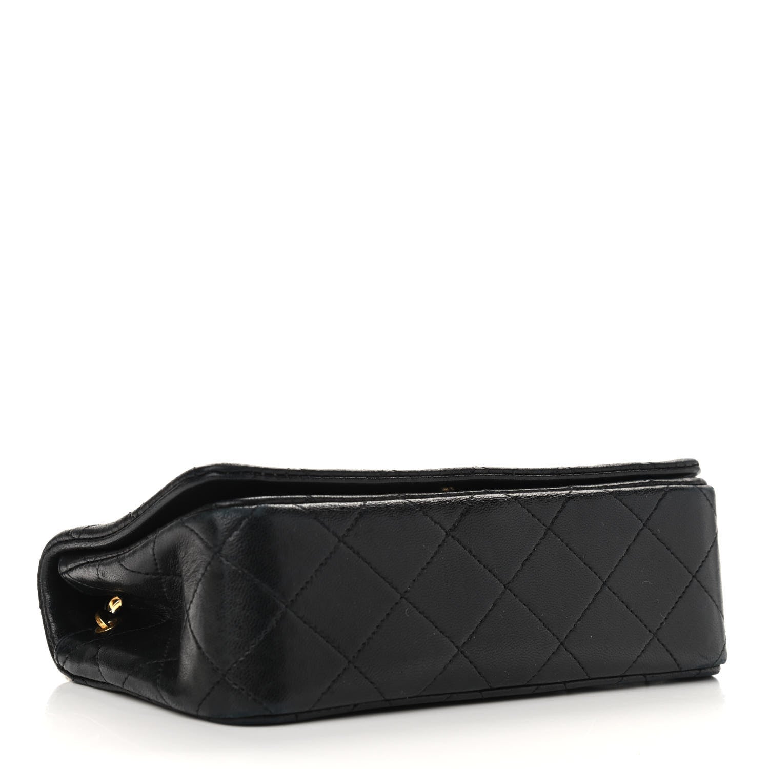Chanel Lambskin Quilted Small Single Flap Black 4 of 12