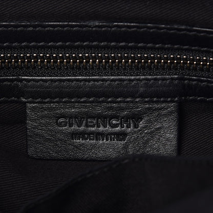 Givenchy Pebbled Lambskin Zip Animation Medium Nightingale Black 7 of 14