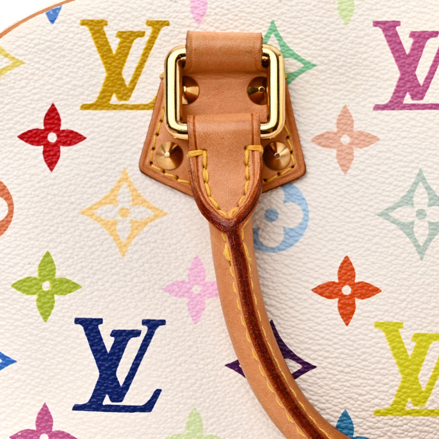 Monogram Multicolor Trouville White