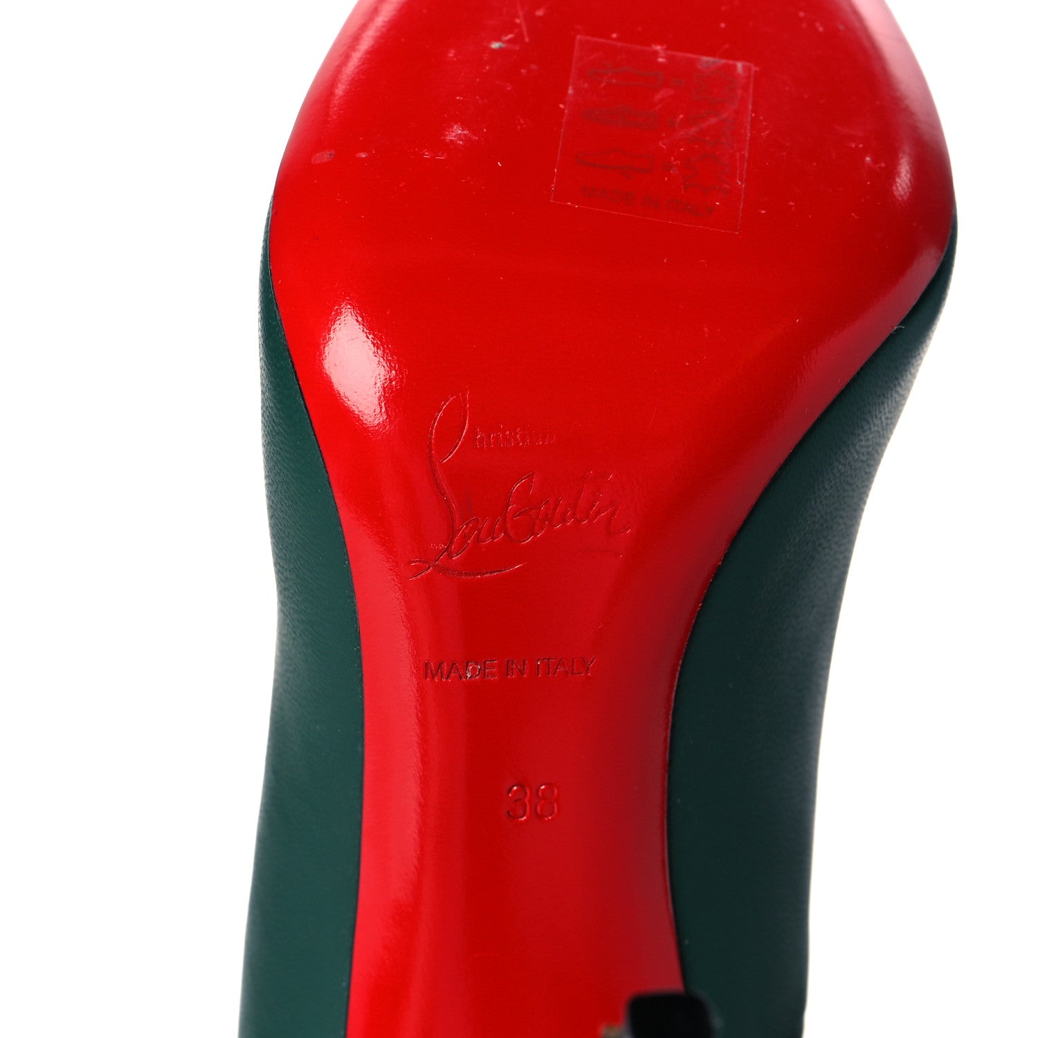 Christian Louboutin Kid So Kate 120 Pumps 38 Green 6 of 11
