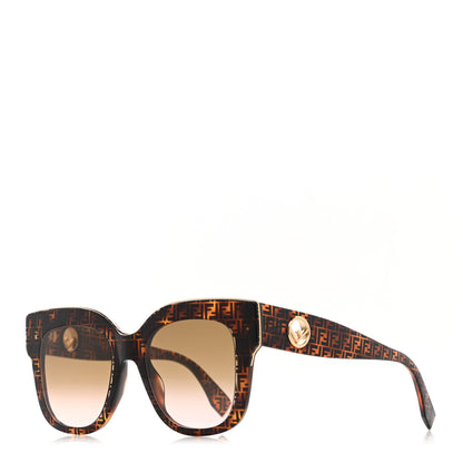 Fendi Acetate F is Fendi FF Cat Eye Sunglasses FF 0359/G/S Havana 1 of 7