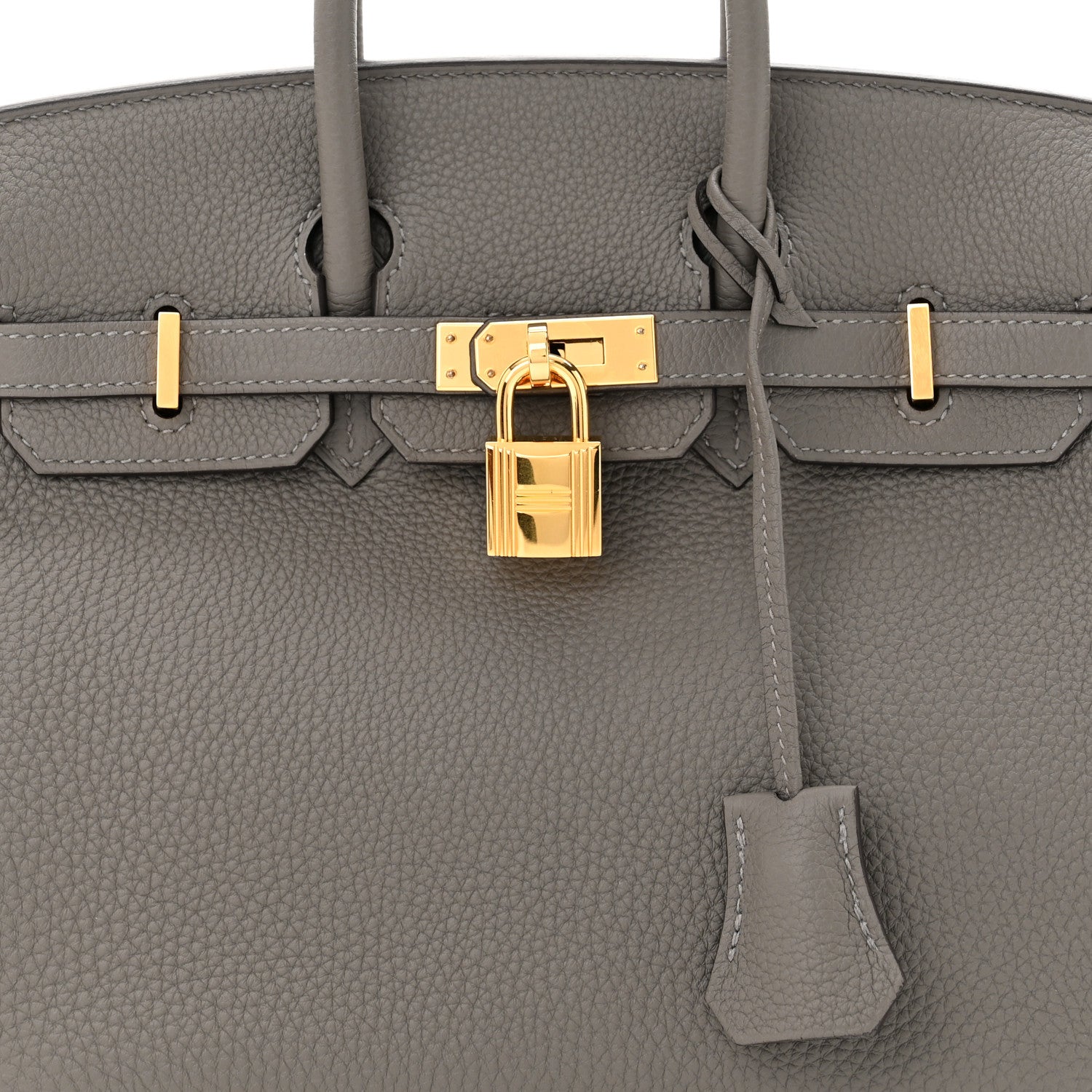 Hermes Togo Birkin 25 Gris Meyer 8 of 10