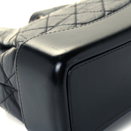 Chanel Aged Calfskin Quilted Small Gabrielle Backpack Black 12 of 14