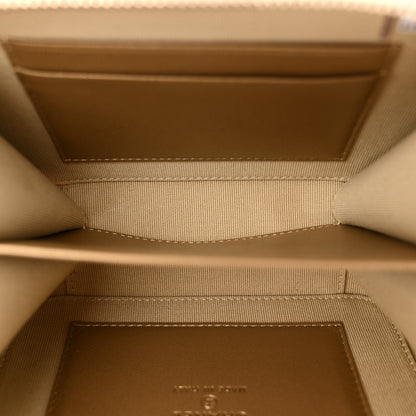 Chanel Lambskin Quilted CC Pearl Crush Camera Case Light Beige 5 of 11