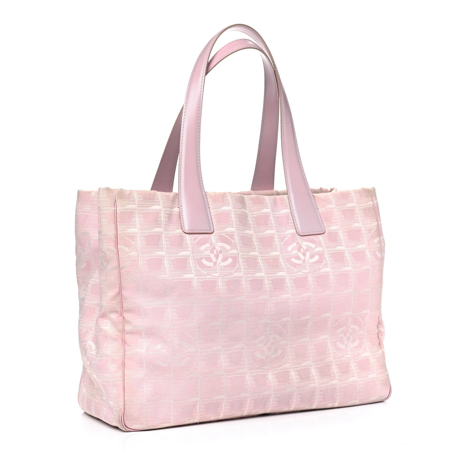 Chanel Nylon Medium Travel Tote Pink 2 of 13